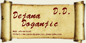Dejana Doganjić vizit kartica